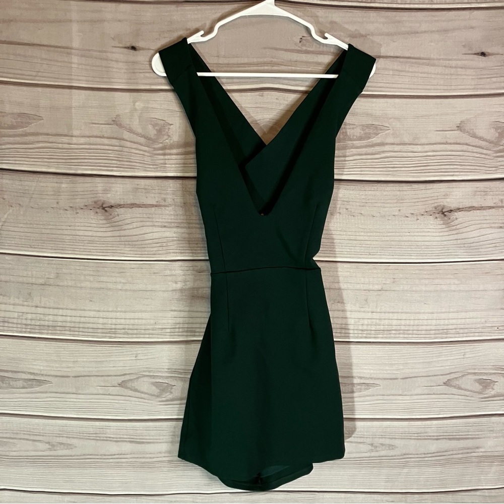 Superdown Mia Mini Dress In Green - Picture 6 of 15